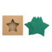 Vagnes vert  Set de sous-verres de Noël en RPET 