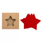 Vagnes rood  RPET Kerst achtbaan set 