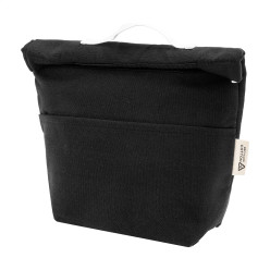 Rekan Cool zwart  gerecyclede canvas koeler tas 