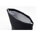 Rekan Cool zwart  gerecyclede canvas koeler tas 