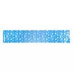PrinTable L white  custom RPET table runner 
