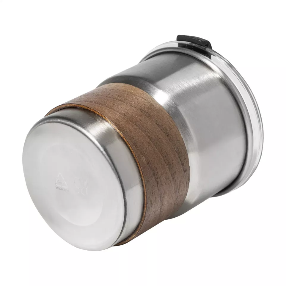 Waffee argenté  Mug thermos de voyage...