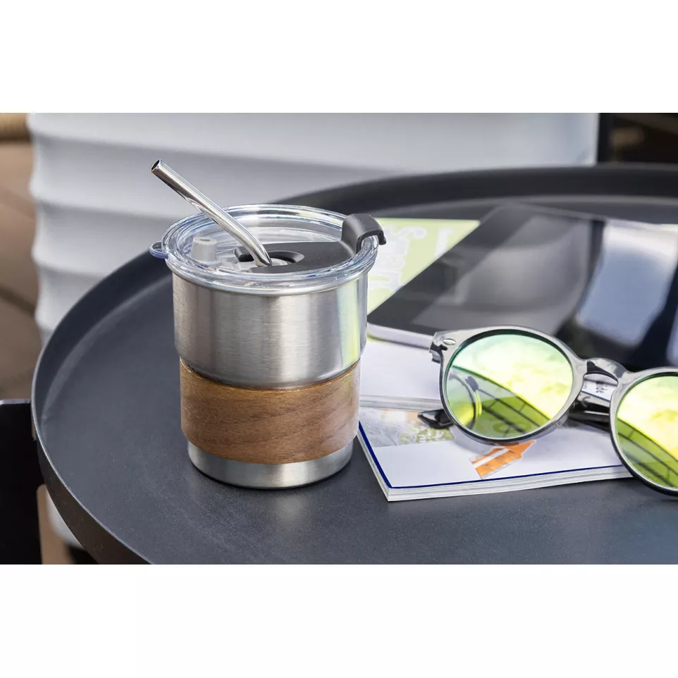 Waffee zilver  RSS reisbeker 