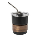 Waffee noir  Mug thermos de...