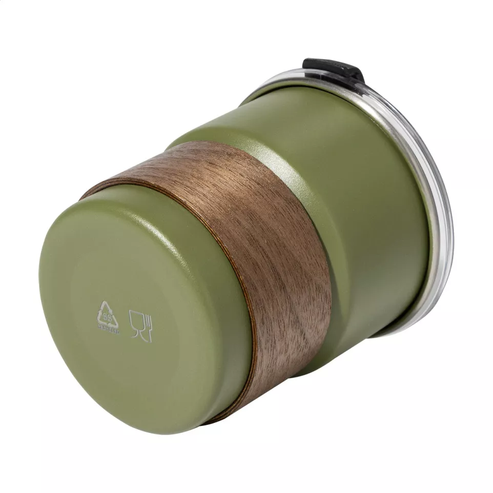 Waffee vert  Mug thermos de voyage RSS 