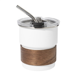Waffee white  RSS travel cup 
