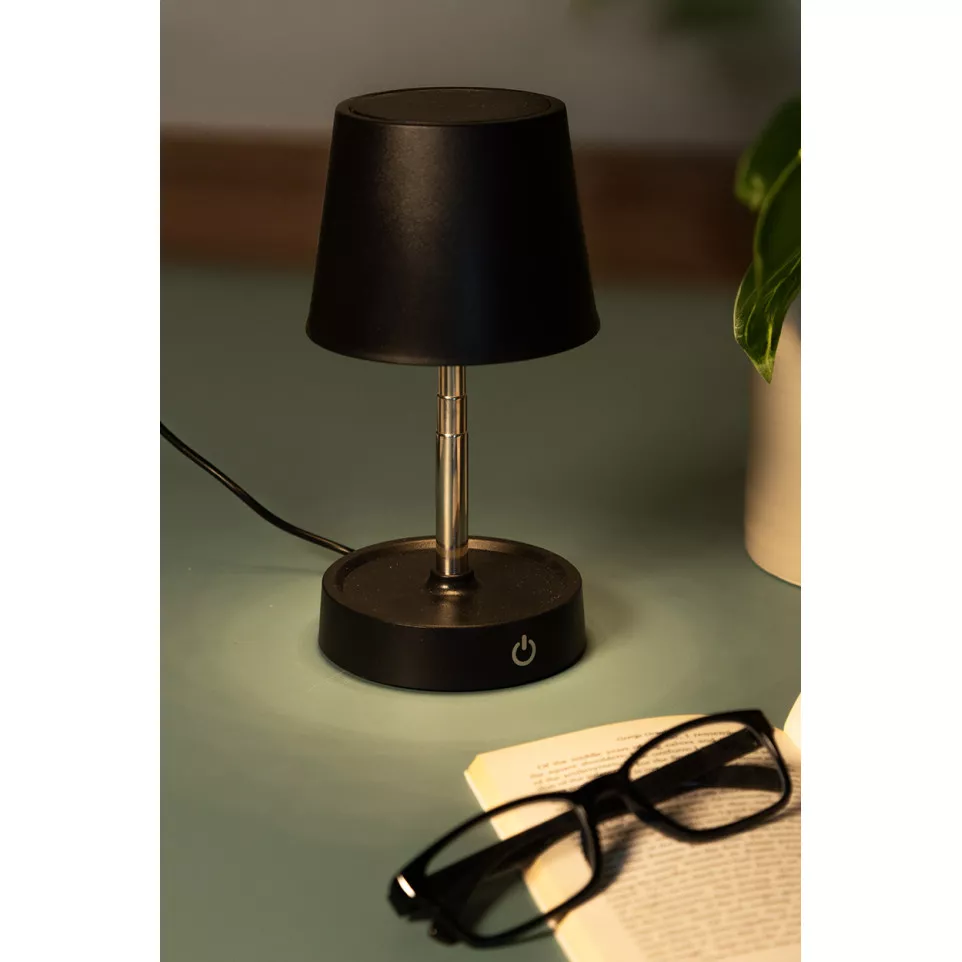 Cosmopolitan zwart  RABS tafellamp 