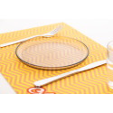 CreaFelt Dine wit  aangepaste RPET placemat 