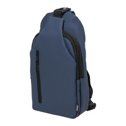 Crobud bleu foncé  Sac à l'épaule enRPET 