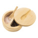 Munnar natural  salt and pepper holder 