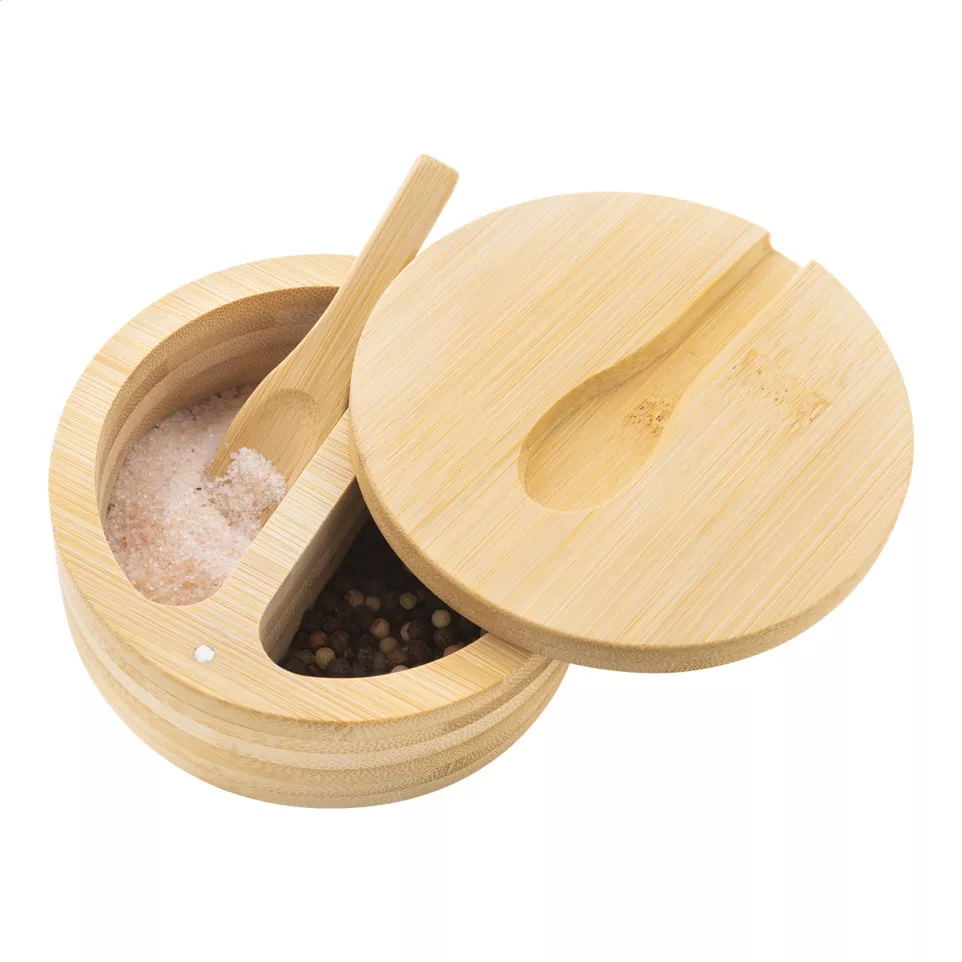 Munnar natural  salt and pepper holder 