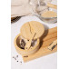 Munnar natural  salt and pepper holder 