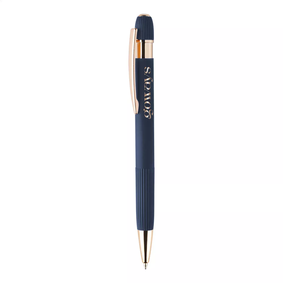 Rozubi donker blauw  balpen 