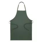 Chepex vert  tablier en coton recyclé 
