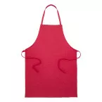 Chepex rouge  tablier en coton recyclé 