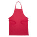 Chepex red  recycled cotton apron 