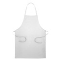 Chepex wit  gerecycled katoenen schort 