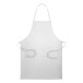 Chepex white  recycled cotton apron 