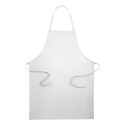 Chepex blanc  tablier en coton recyclé 