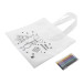 Julfar Shop white  colouring Christmas bag 