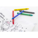 Julfar Draw wit  kleuring Kerst pen geval 
