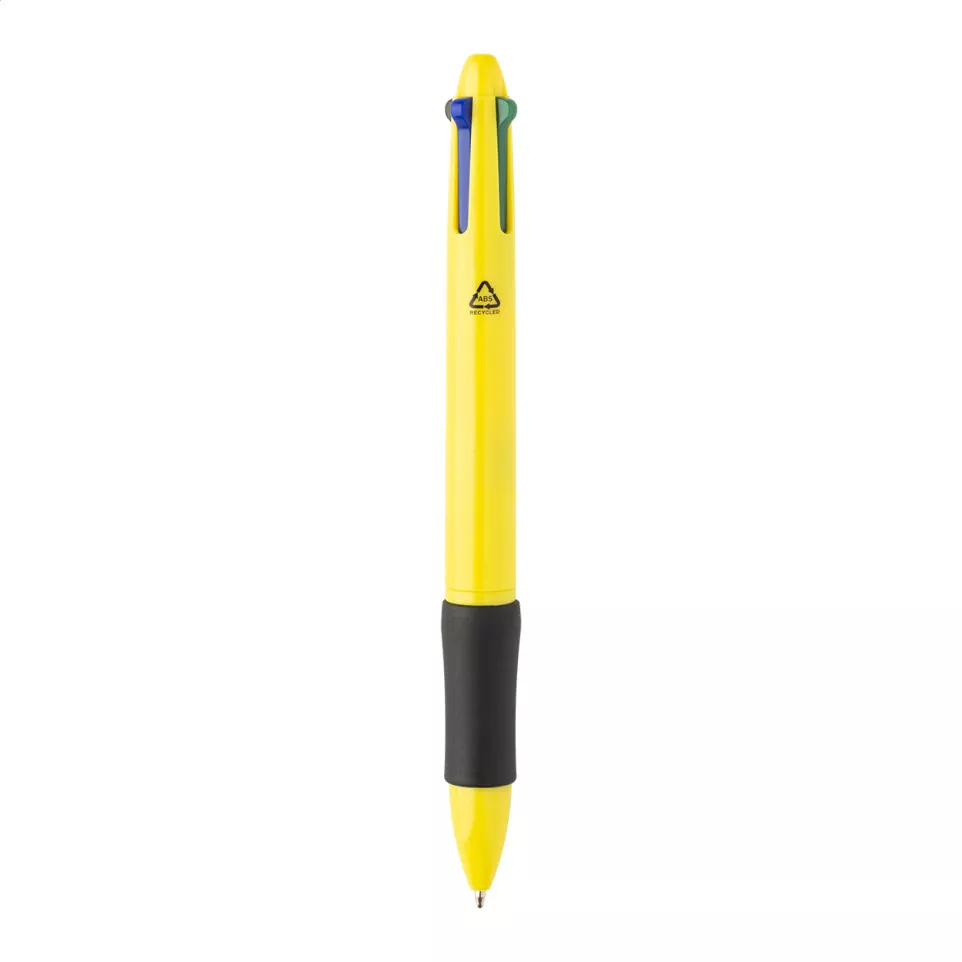 Quattro jaune  stylo bille 4 couleurs...