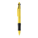 Quattro jaune  stylo bille 4 couleurs RABS 