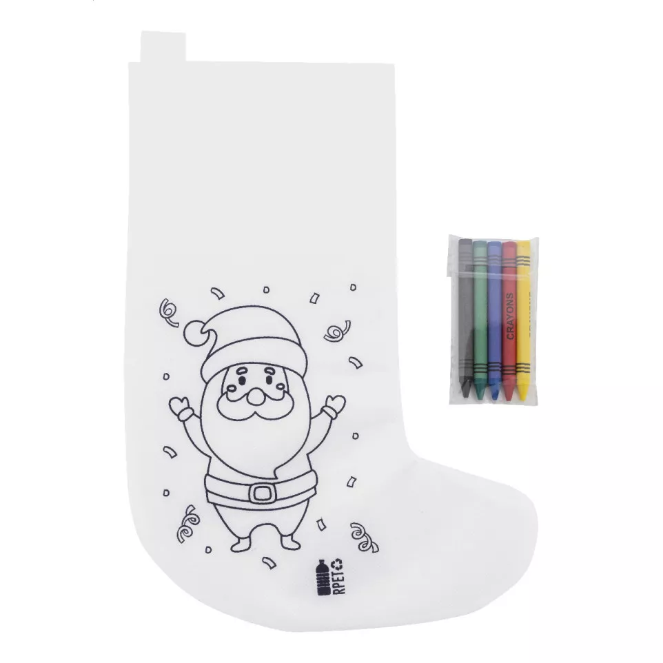 Julfar Gift blanc  Chaussette de Noël...