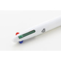 Quattro white  RABS 4-colour ballpoint pen 