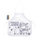 Julfar Cook white  colouring Christmas apron for kids 