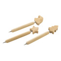Xoom natural  Christmas ballpoint pen, Santa hat 