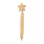 Xoom naturelle  Stylo à bille de Noël, étoile 