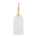 PrinTag Seed wit  aangepaste zaad papier gift tag 