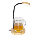 SipLight natuurlijk zwart mok warmer tafellamp 