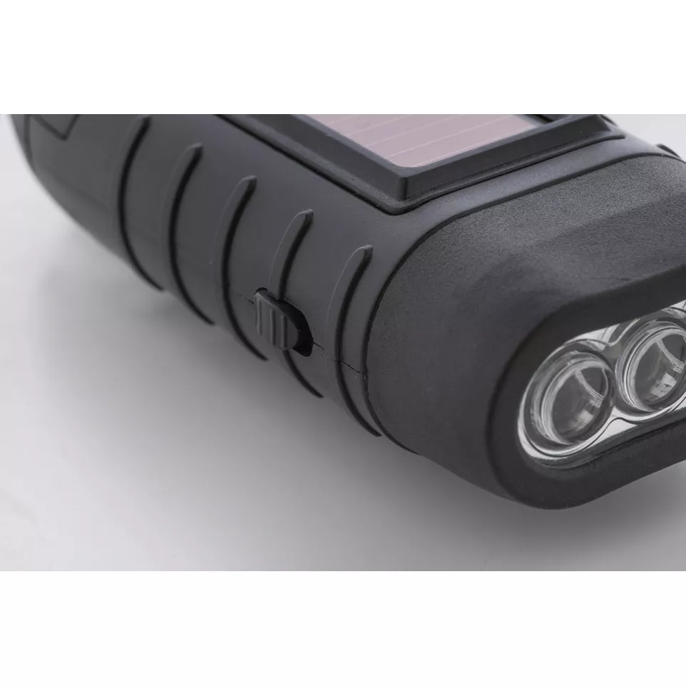 Diluto noir  Lampe torche solaire...