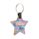 Fjerny Creative natural  custom Christmas keyring, star 