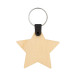 Fjerny Creative natuurlijk  aangepaste kerstsleutelhanger, ster 