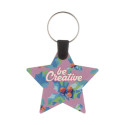 Fjerny Creative natural  custom Christmas keyring, star 