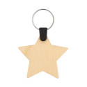Fjerny Creative natural  custom Christmas keyring, star 