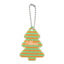 CreaFelt Key Xmas wit  aangepaste kerstsleutelhanger, kerstboom 