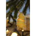 CreaFelt Key Xmas blanc  Porte-clés de Noël personnalisé, arbre de Noël 
