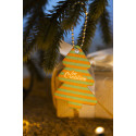 CreaFelt Key Xmas white  custom Christmas keyring, Christmas tree 