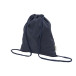 Dropex donker blauw  recycled katoenen trekkoord tas 