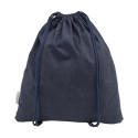 Dropex bleu foncé  Sac piscine en coton recyclé 
