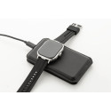 LuxCharge Stand black  RPU mobile holder wireless charger 