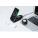 LuxCharge Stand black  RPU mobile holder wireless charger 