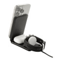 LuxCharge Stand black  RPU mobile holder wireless charger 