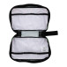 SuboBag Charge noir  Étui organiseur personnalisable en RPET 