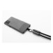 Fastly black  60W RPET mobile lanyard cable 