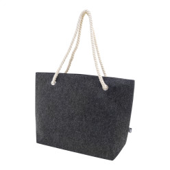 Refelt Beach gris foncé  Sac de plage en RPET 